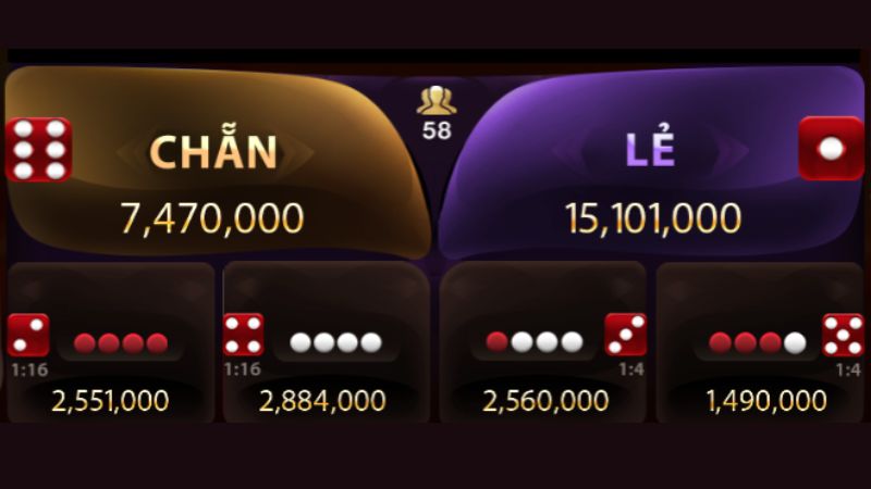 Bảng lịch sử kết quả xóc đĩa live giúp người chơi dễ dàng theo dõi